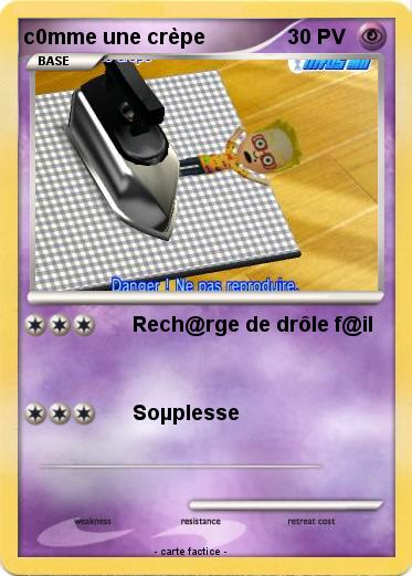 Pokemon c0mme une crèpe