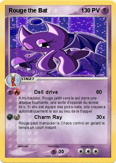 Pokemon Rouge the Bat