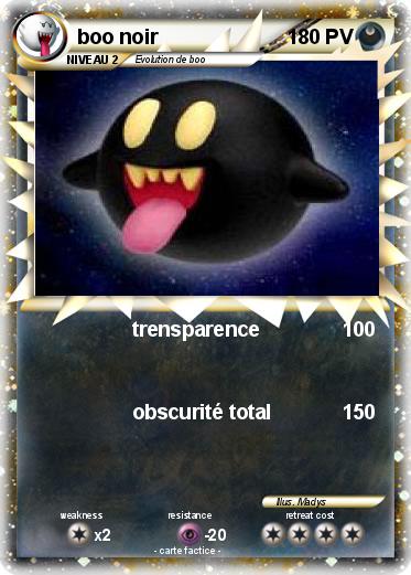 Pokemon boo noir
