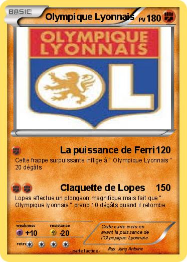 Pokemon Olympique Lyonnais