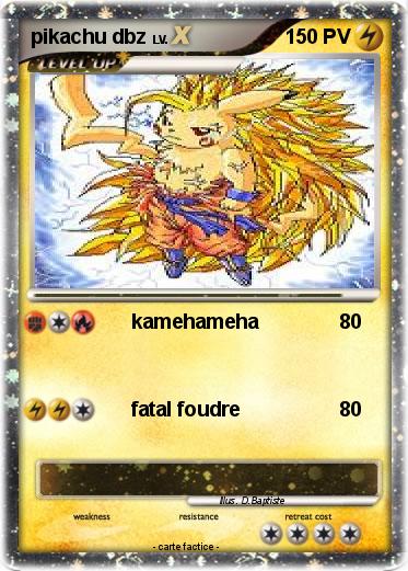 Pokemon pikachu dbz