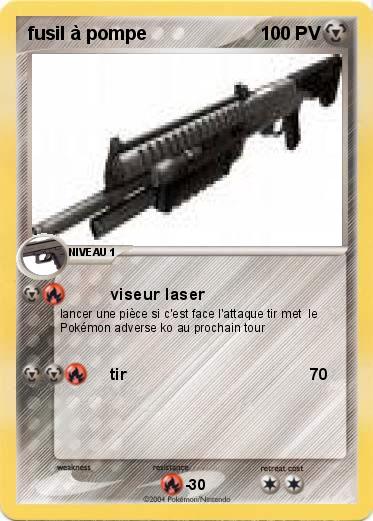 Pokemon fusil à pompe