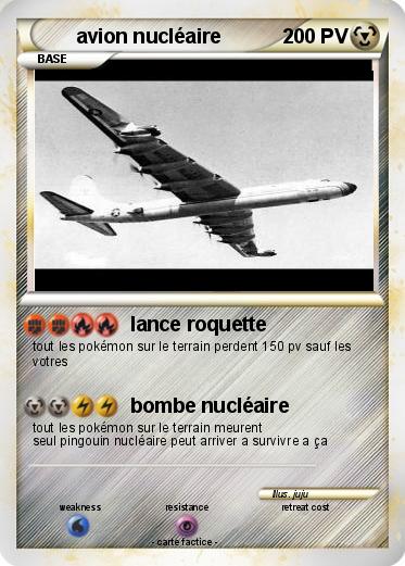 Pokemon avion nucléaire