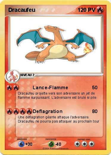 Pokemon Dracaufeu
