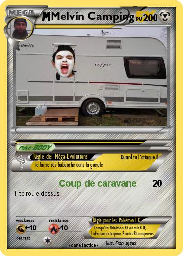 Pokemon Melvin Camping