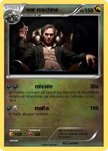 Pokemon war machine