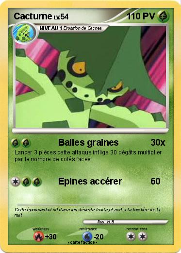 Pokemon Cacturne