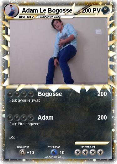 Pokemon Adam Le Bogosse