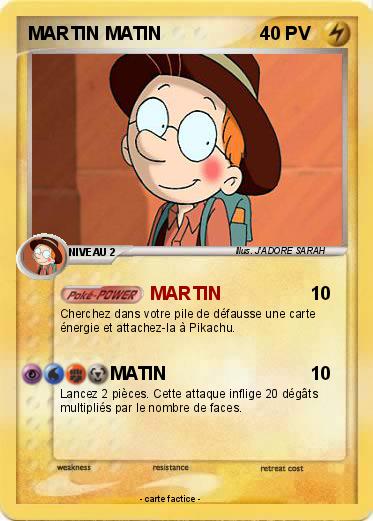 Pokemon MARTIN MATIN