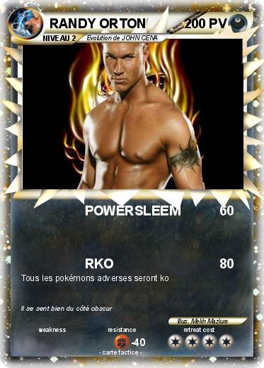 Pokemon RANDY ORTON