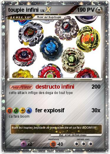 Pokemon toupie infini