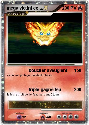 Pokemon mega victini ex