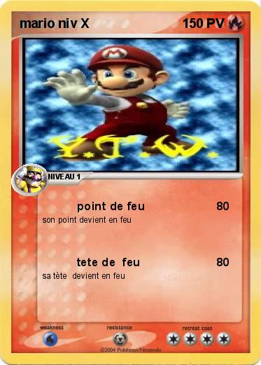 Pokemon mario niv X