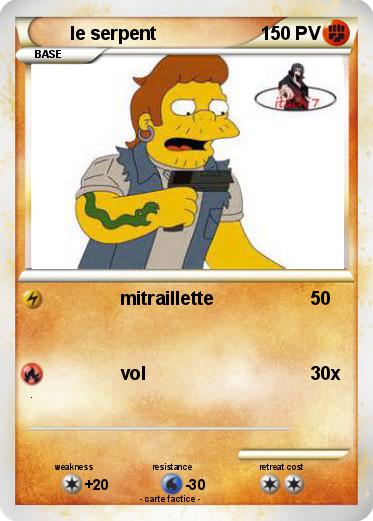 Pokemon le serpent