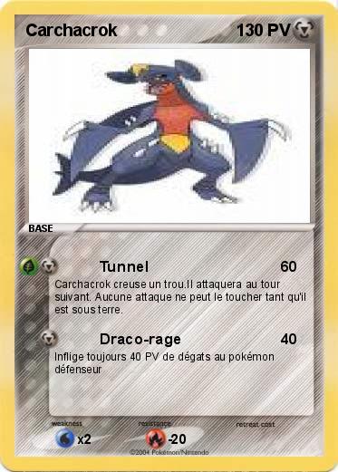 Pokemon Carchacrok