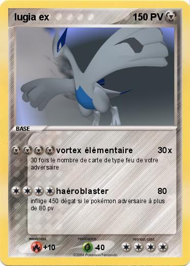 Pokemon lugia ex