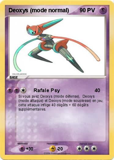 Pokemon Deoxys (mode normal) 