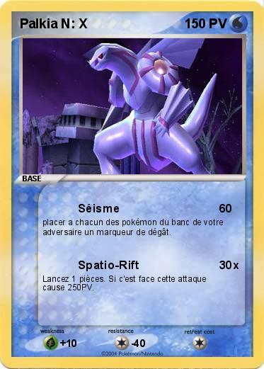 Pokemon Palkia N: X