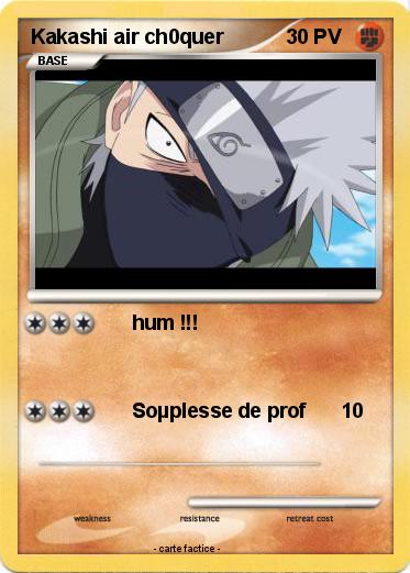 Pokemon Kakashi air ch0quer