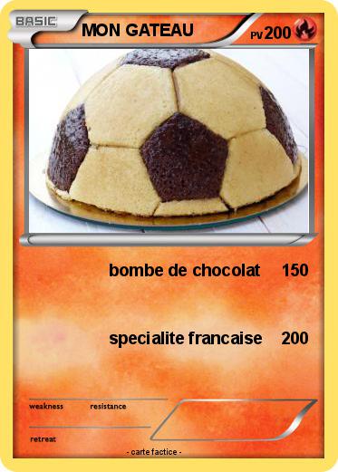 Pokemon MON GATEAU