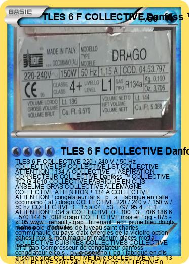 Pokemon TLES 6 F COLLECTIVE Danfoss ™