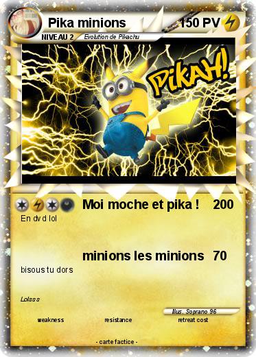 Pokemon Pika minions