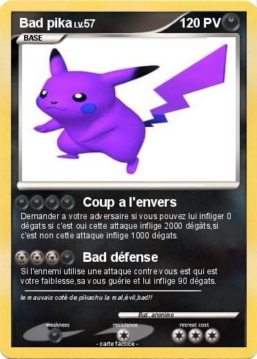 Pokemon Bad pika