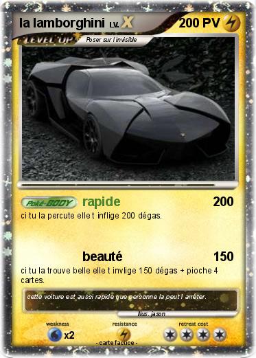 Pokemon la lamborghini