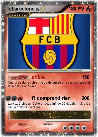 Pokemon fcbarcelone