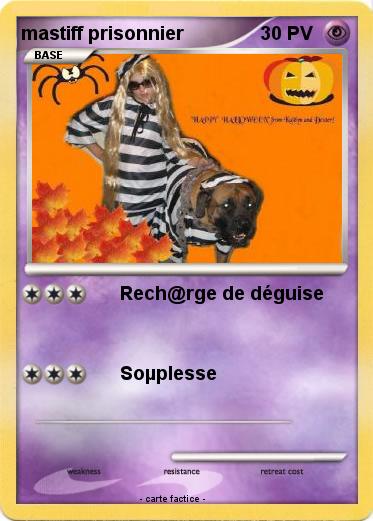 Pokemon mastiff prisonnier