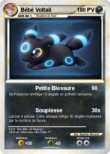 Pokemon Bébé Voltali