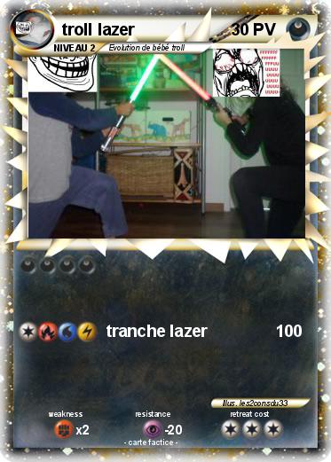 Pokemon troll lazer