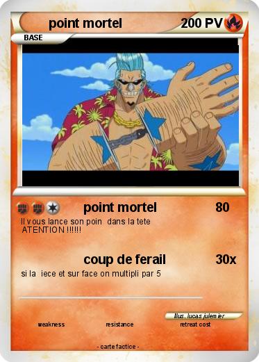 Pokemon point mortel