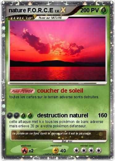 Pokemon nature F.O.R.C.E