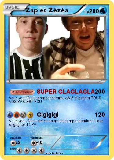 Pokemon Zap et Zézéa