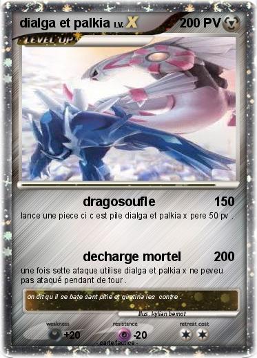 Pokemon dialga et palkia