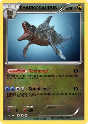 Pokemon SHARKOSAURUS