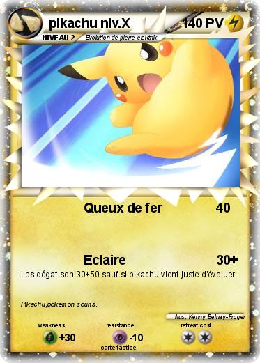 Pokemon pikachu niv.X