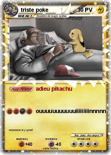 Pokemon triste poke