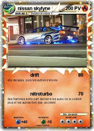 Pokemon nissan skylyne