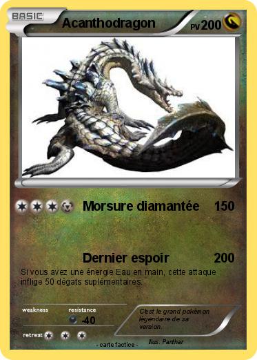 Pokemon Acanthodragon