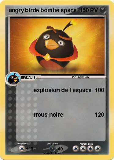 Pokemon angry birde bombe space