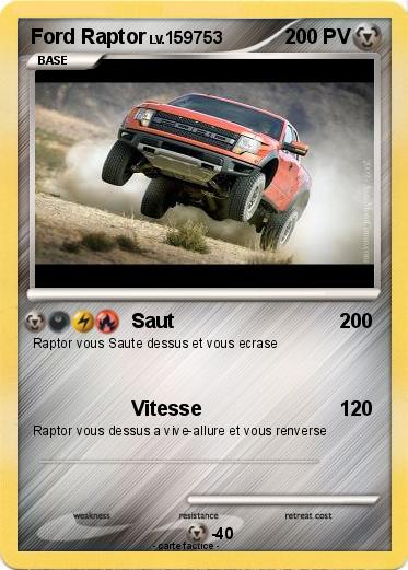 Pokemon Ford Raptor