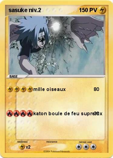 Pokemon sasuke niv.2