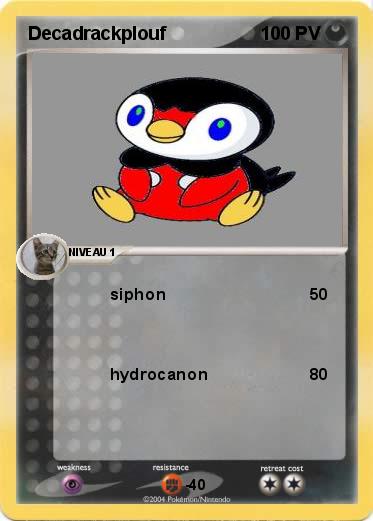 Pokemon Decadrackplouf