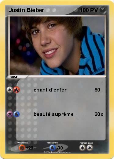 Pokemon Justin Bieber