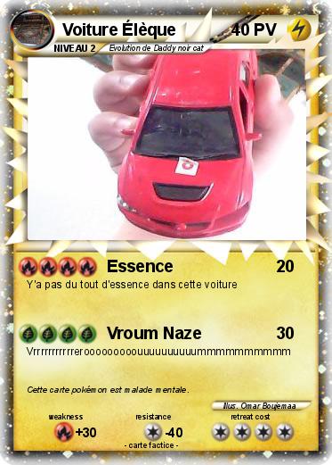 Pokemon Voiture Élèque