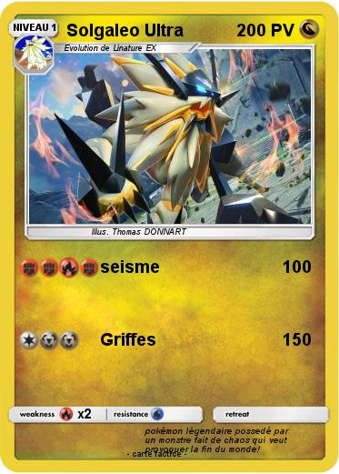 Pokemon Solgaleo Ultra