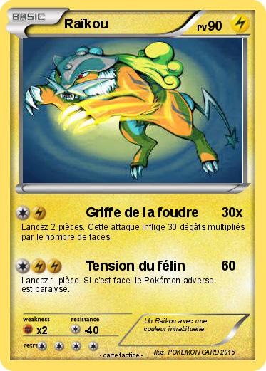 Pokemon Raïkou