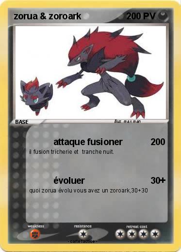 Pokemon zorua & zoroark